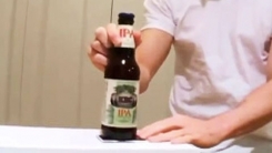 맥주병 따는 법?…'자석과 동전'이면 'OK'