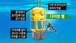 물속 엘리베이터 '다이빙 벨' 어떤 장비?