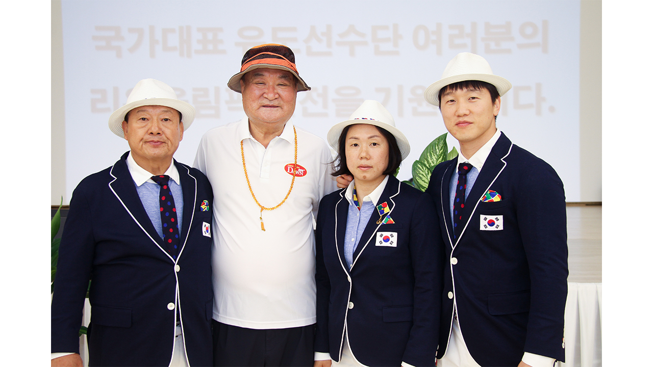 그래미 남종현 회장, 유도 국가대표선수단에 메달격려금 지원