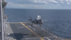 美 F-35B, 한반도서 '선제타격' 능력 시현