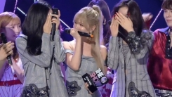 티아라, 음악 방송에서 5년 만에 1위에 '오열' 티아라, 음악 방송에서 5년 만에 1위에 '오열'