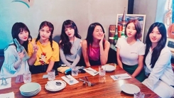 AOA, 5주년 자축…혜정, 6인조 완전체 사진 공개 AOA, 5주년 자축…혜정, 6인조 완전체 사진 공개