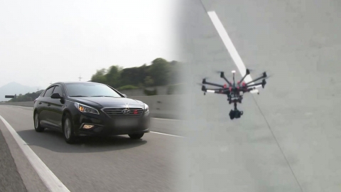 하늘에서 보고 땅에서 잡는다…강화된 교통법규 단속