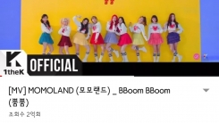 모모랜드 '뿜뿜' MV, 유튜브서 2억 뷰 돌파 모모랜드 '뿜뿜' MV, 유튜브서 2억 뷰 돌파