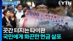 \'세금이 넘쳐\'...타이완, 전 국민에 현금 46만원씩 쏜다 [지금이뉴스] 