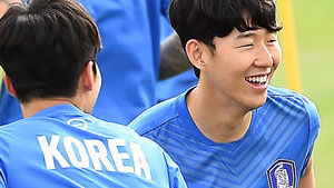 손흥민,'돌파훈련, 재미있어'