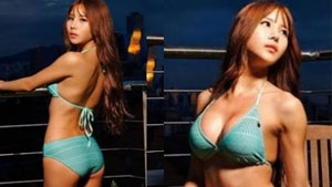 연지은, 비키니 섹시 화보 ...별명 탱글녀 이유 알겠네