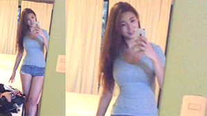 유승옥, 핫팬츠 명품몸매 셀카 '살아있는 바비'
