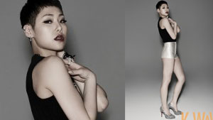 치타, 몸매 이 정도였어? 핫팬츠+하이힐 '뽀얀 각선미'