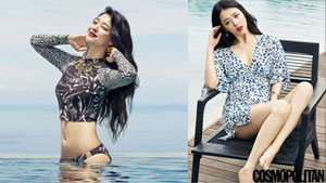 설리, 몸매 이렇게 예뻤나?...네티즌 '관심집중'