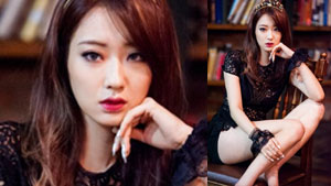 나인뮤지스 경리, '잠은 안오고 배는 고프고' 특급 선물 '아찔 섹시'