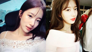 "립스틱 하나로 완성" 수지, 섹시와 청순 그 아찔한 경계