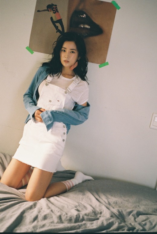 박초롱, 벗겨질듯 말듯...젖은 머리 '섹시'