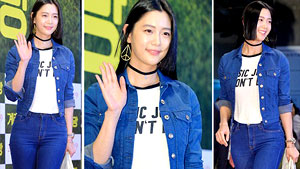 클라라 '몸매가 다 했네~ 청청패션도 문제없어!'