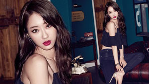 경리, 이 분위기 독보적 '절정의 섹시美'