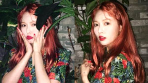 "과즙미 통통" 현아, 상큼한 미모