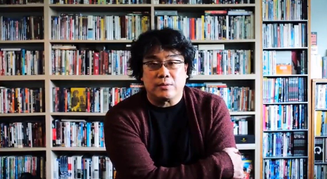 "은둔 칩거"...봉준호 감독, 코로나19 극복 응원+근황 공개