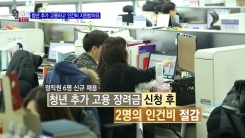 청년 일자리 ② 청년추가고용장려금