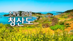 초록빛 섬마을 '청산도'