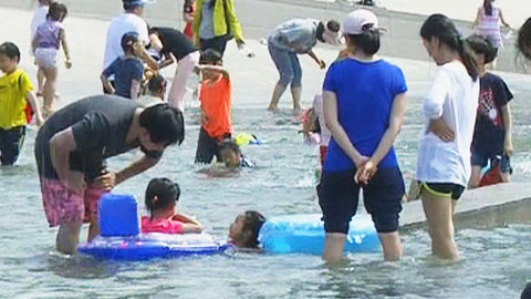 서울 올 최고 기온, 31.8℃...붙볕더위 기승