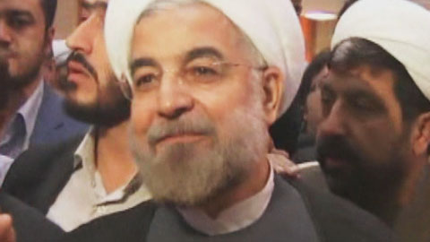 이란 대선 개표초반 '중도파' 로우하니 선두