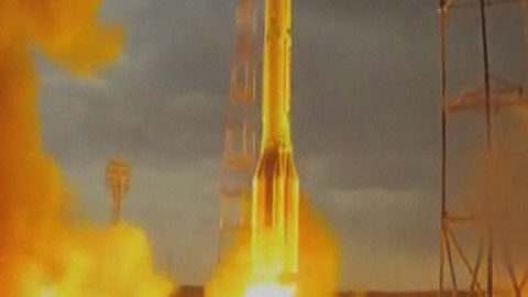 위성 3기 탑재 러시아 로켓, 발사 20초 만에 폭발