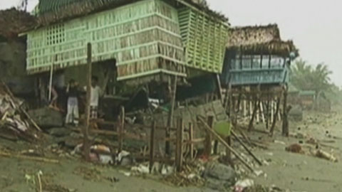 필리핀, 태풍 '나리'에 정전사태 등 피해 속출