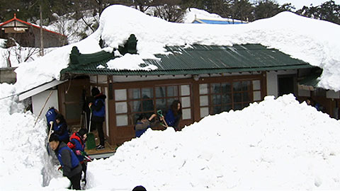 제설 지체 '고립 산간마을' 2명 사망