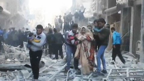 시리아 내전 3년에 14만 명 사망...'지구 최대 위기'