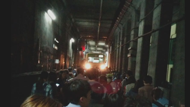 갑자기 '쾅'...순식간에 아수라장