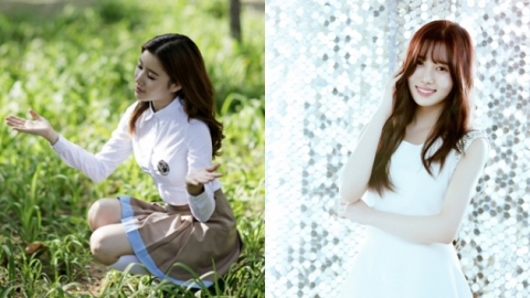 '베리굿' 태하, 교복모델 시절 사진 화제...청순여신 강림