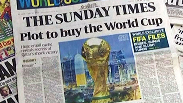 FIFA, '카타르' 뇌물 의혹, 다음주 결과 보고