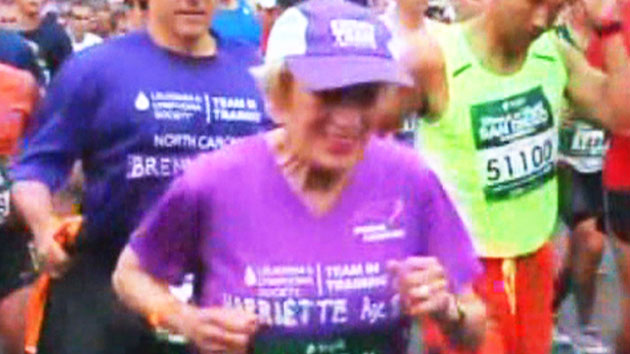 美 91세 할머니, 마라톤 42.195km 완주