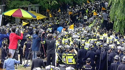 21일 만의 금수원 진입...긴박했던 재진입 작전