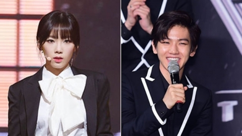 '태연·백현 열애중'...SM엔터테인먼트 1호 커플