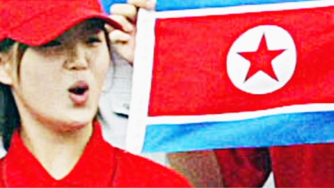 역대 4번째 북한 응원단