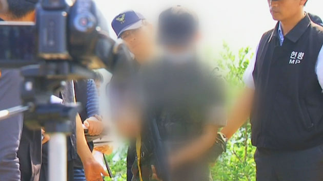 임 병장 현장 검증, 당시 부대원과 대치하기도