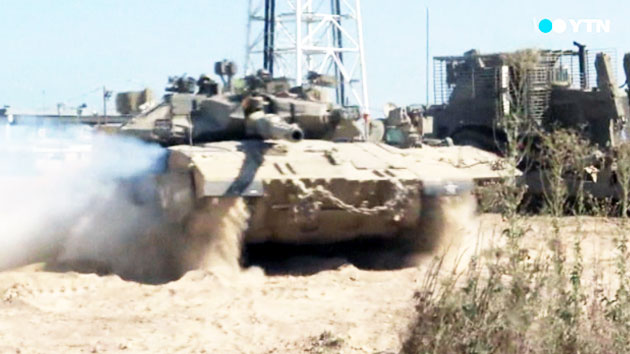 이스라엘 "가자 폭격 계속한다"...팔 사망자 100명 넘어