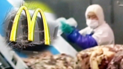 맥도날드 '폐기물 고기' 사용...중·일 발칵