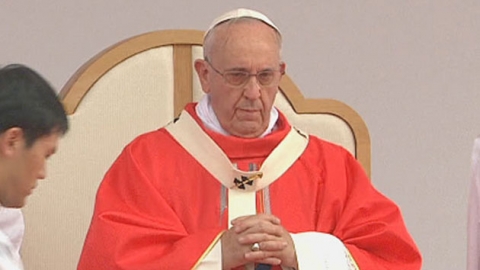 프란치스코 교황, 순교자 124위 시복선언