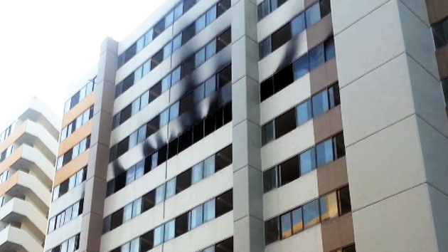 광주 아파트 불...1명 사망