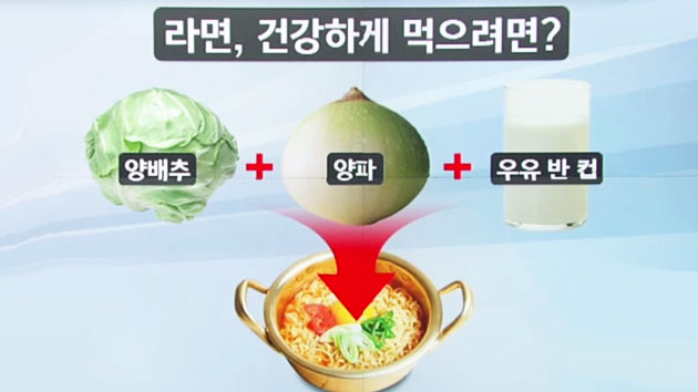 라면' 끊을 수 없다면 건강하게 먹자! | YTN 라면' 끊을 수 없다면 건강하게 먹자! | Ytn