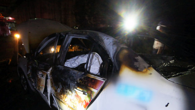 50대 남성, 부부싸움 뒤 차에 불 붙여 자살