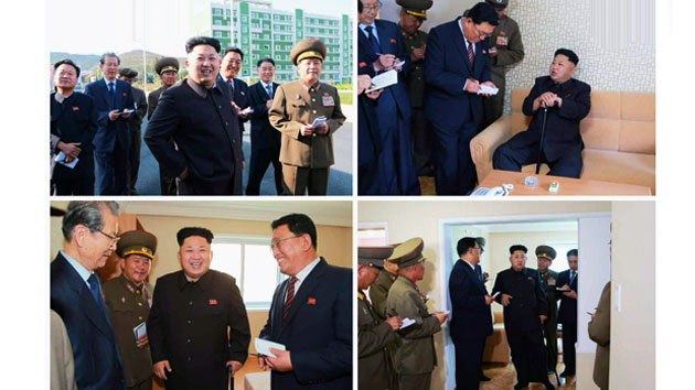 김정은, 40일 만에 지팡이 짚고 공개 행보