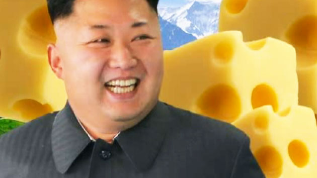 김정은 '살과의 전쟁?'..."치즈 너무 먹어서"