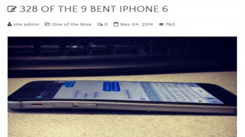 "아이폰6 적어도 300대는 휘었다"…줄잇는 인증샷