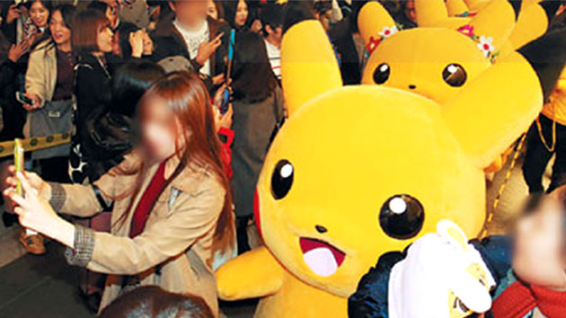 '피카츄가 뭐길래'...시민 발끝에 깔린 문화유산