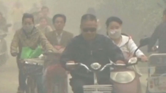 베이징 또 스모그...최강 스모그 방지법 '극약처방'