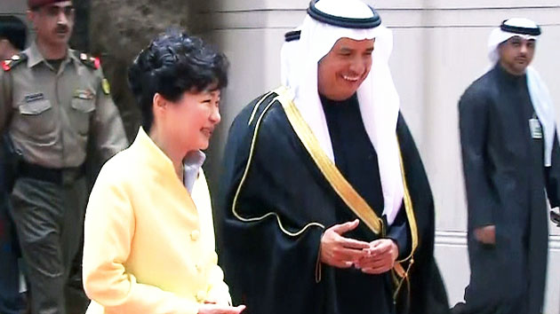 박근혜 대통령, 쿠웨이트 도착...오늘 정상회담