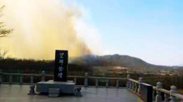 DMZ 북측에서 큰 불...입·출경 통제